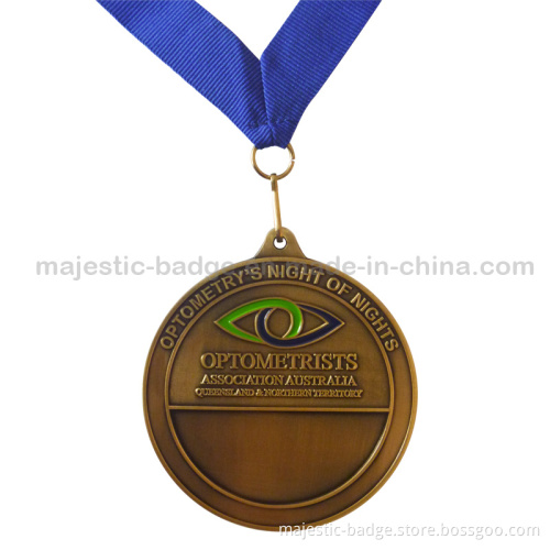 Customized Recessed Antiaque Plating Material Medallion